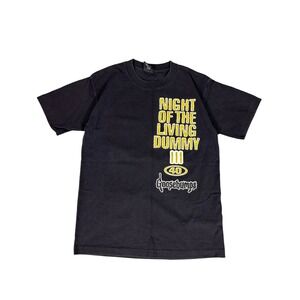 Vintage Goosebumps Night of the Living‎ Dummy III Single Stitch Tee M 90s Horror